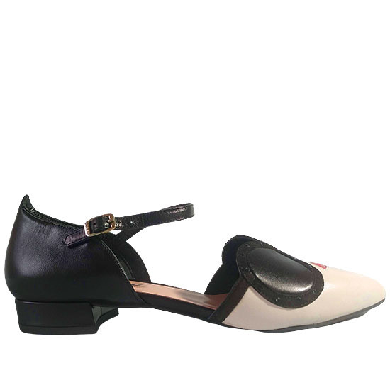 zapato abierto mujer
