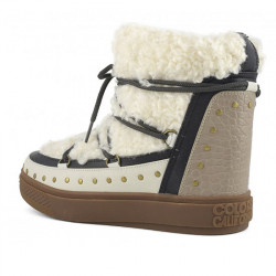 COLORS OF CALIFORNIA BOTA AUSTRALIANA MUJER HC.YSNOW011 WHITE COL026