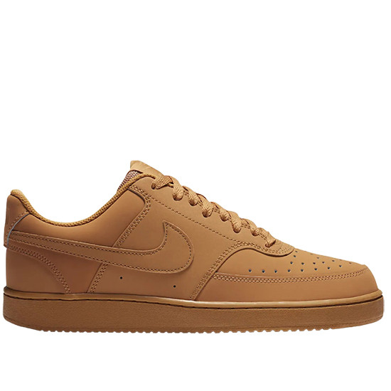 NIKE COURT VISION LOW DEPORTIVA CASUAL PIEL SINTÉTICA HOMBRE CD5463 200  FLAX/WHEAT/TWINE/FLAX NIKE245