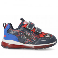 GEOX MARVEL SNEAKERS "SPIDER-MAN" LUCES VELCRO BEBÉ B TODO B. A B2684A 0CE54 C0735 NAVY/RED GEOX126