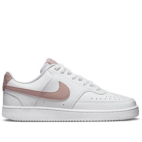NIKE WMNS COURT VISION LOW NEXT NATURE DEPORTIVO PIEL CASUAL MUJER DH3158 102 WHITE/PINK NIKE272