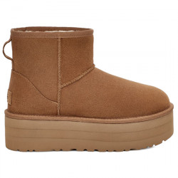 UGG W CLASSIC MINI PLATFORM BOTINES MUJER W/ 1134991 CHESNUT UGG080