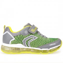 GEOX JR ANDROID BOY J8244A014BUC0666 GREY/LIME GEOX006