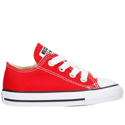 CONVERSE KID SNEAKER CHUCK TAYLOR ALL STAR OX 7J236C RED CON168