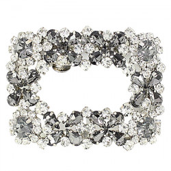 SHINY DECORACIÓN DE CALZADO (2 UNIDADES) 1131 MARCO GRIS SHINY131