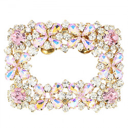 SHINY DECORACIÓN DE CALZADO (2 UNIDADES) 1047 MARCO ROSA SHINY047