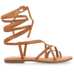 GIOSEPPO SANDALIA ROMANA DE PIEL PARA MUJER LUSSAT 69115 CUERO GIO288