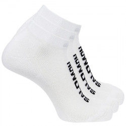 SALOMON CALCETINES DEPORTIVOS UNISEX (PACK 3 PARES) EVERYDAY LOW 3-PACK C20869 WHITE-WHITE-WHITE SAL168