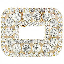 SHINY DECORACIÓN DE CALZADO (2 UNIDADES) 1161 VENTANA ORO SHINY161