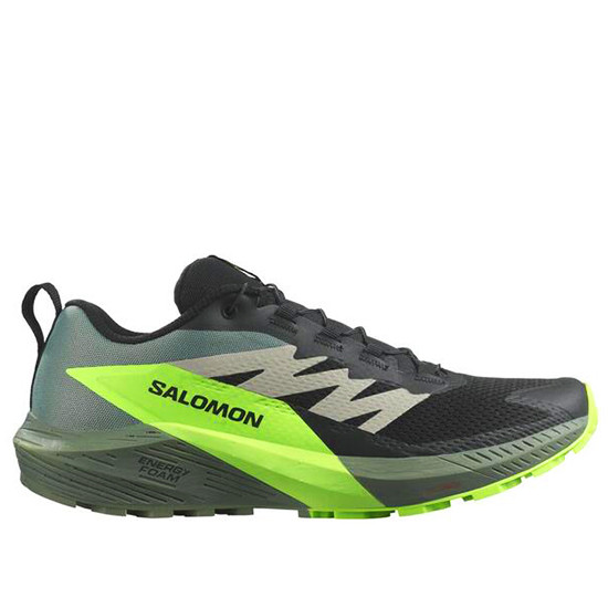  Salomon Sense Ride 3 Trail Running Zapatos para hombre,  Negro/Ébano/Plomo : Ropa, Zapatos y Joyería