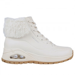 SKECHERS UNO RUGGED - FALL AIR DEPORTIVO HIGH TOP CASUAL MUJER 167274 NAT NATURAL SKE148