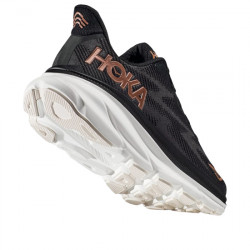 Zapatillas De Running HOKA Clifton 9 Black/Copper Mujer