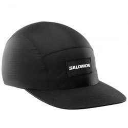 SALOMON GORRA RUNNING UNISEX BONATTI WP FIVE P CAP LC2020900 DEEP BLACK SAL185
