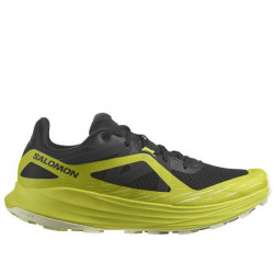 SALOMON ULTRA FLOW ZAPATILLA TRAIL RUNNING MIXTO HOMBRE 474625 BLACK / SULPHUR SPRING / TRANSPARENT YELLOW SAL195