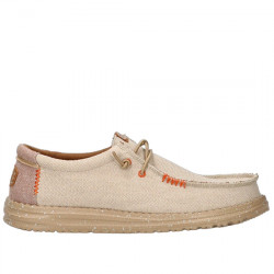 HEY DUDE WALLY COASTLINE JUTE WALLABY DEPORTIVO LONA HOMBRE HD40952-040 SILVER HEDU007