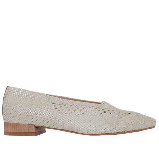 ALBO ZAPATO SALÓN PLANO RAFIA MUJER CELIA COMPANY 7306 ALISAN-MET