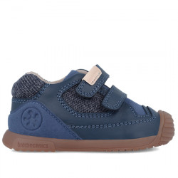 BIOMECANICS SNEAKER DE PIEL PARA BEBÉ NIÑO 241127-A183 OCEAN BIOM143