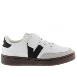 VICTORIA DEPORTIVO PIEL SINTÉTICA VELCRO NIÑOS OSLO 1256100 BLANCO VIC300
