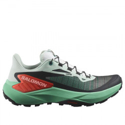 SALOMON GENESIS W ZAPATILLA TRAIL MUJER 475888 BAY / ELECTRIC GREEN / CHERRY TOMATO SAL211