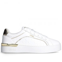 LIU-JO SNEAKER PIEL PARA MUJER SILVIA 97 BF4019PX14301111 WHITE LIU038