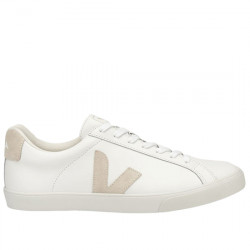 VEJA ESPLAR LEATHER SNEAKERS PIEL MUJER EO0202335A360 EXTRA WHITE/SABLE VEJA083