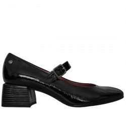 KAOLA ZAPATO MERCEDES CHAROL TACÓN MUJER 9992 NEGRO KAOL007