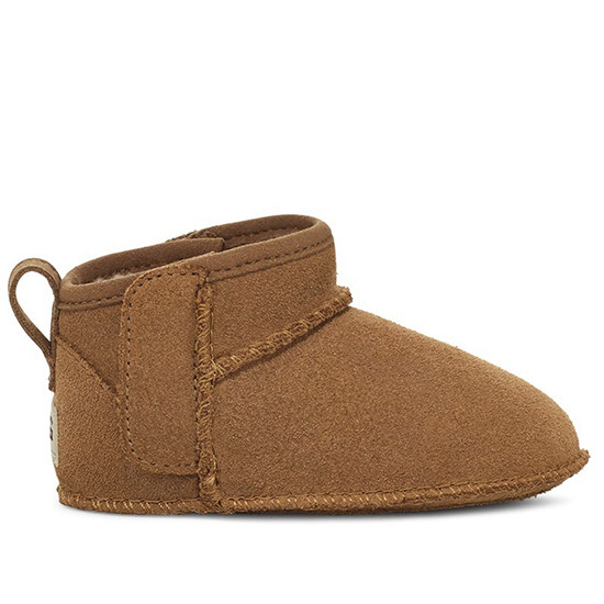 UGG I BABY CLASSIC ULTRA MINI BOTINES VELCRO BEBÉ 1157690I CHESTNUT UGG113  Talla 18 Color Camel