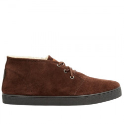 POMPEII CATALINA SUEDE HYDRO BOTINES CHUKKA SERRAJE WATER REPELLENT HOMBRE H-01-005-02-9018 BROWN POMP006