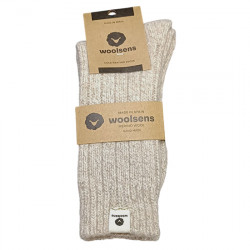 WOOLSENS ASPEN CALCETINES DE LANA MUJER 169 BEIGE WOOL001