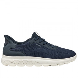 GEOX U SPHERICA PLUS "FAST IN" SNEAKER TRANSPIRANTE TEJIDO HOMBRE U55MPA 06KEK C4002 NAVY GEOX203