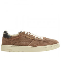 POMPEII ELAN SUEDE SNEAKER CASUAL SERRAJE HOMBRE H-01-024-01-9015 TAUPE POMP010