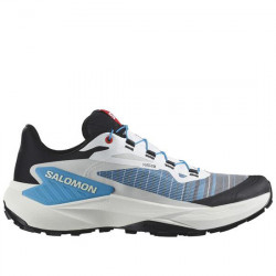 SALOMON GENESIS ZAPATILLA TRAIL HOMBRE 477634 BLACK / WHITE / TRANSCEND BLUE SAL231