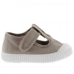 VICTORIA 1915 PEPITO SANDALIA DE LONA NIÑOS 136625 BEIGE VIC324