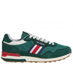 PEPE JEANS KINGSTON HERITAGE SNEAKERS SERRAJE CASUAL HOMBRE PMS40027 673 GREEN PPJ045