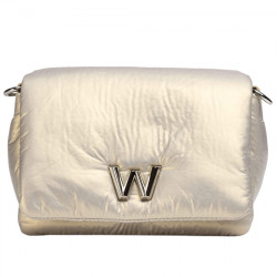 WONDERS COSY BOLSO BANDOLERA ACOLCHADO MUJER WB-512223 PLATINO WON055