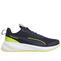 PUMA FLYER LITE 3 JR SNEAKER RUNNING JUNIOR 401526 02 NEW NAVY-LEMON SHERBERT PUMA041