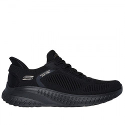 SKECHERS SLIP-INS: BOBS SPORT SQUAD CHAOS DEPORTIVO TRAINING MUJER 117497 BBK BLACK SKE216