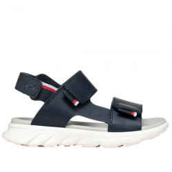 GEOX AIRADYUM SANDALIAS VELCROS PIEL NIÑOS J55F1B 0009B C0735 NAVY / RED GEOX207