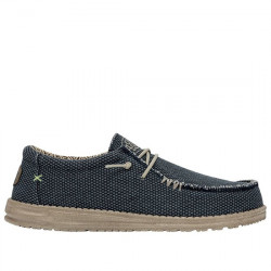HEY DUDE WALLY BRAIDED WALLABY DEPORTIVO LONA HOMBRE  HD40003-4NM BLUE NIGHT HEDU013