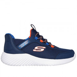 SKECHERS SLIP-INS: BOUNDER - BRISK-BURST DEPORTIVO TRAINING NIÑOS 403822L NVBL NAVY / BLUE SKE231