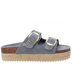 XTI SANDALIA BIO HEBILLAS SERRAJE PLATAFORMA PARA MUJER 143635 JEANS XTI055