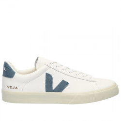 VEJA CAMPO LEATHER SNEAKERS CASUAL PIEL PARA HOMBRE CP0503121B410 EXTRA-WHITE CALIFORNIA VEJA087