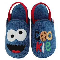 VUL-LADI ZAPATILLAS DE CASA CHINELA CON TIRA TOALLA RIZO "COOKIE" NIÑOS 9116-052 AZAFATA VLAD004