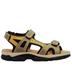 MORXIVA SANDALIA VELCROS DEPORTIVA UNISEX 7040 KEROIL KAKI MOSTAZA MORX014
