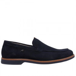 FLUCHOS TRISTAN F1745 ZAPATO MOCASIN SERRAJE HOMBRE 502404 MARINO FLU053