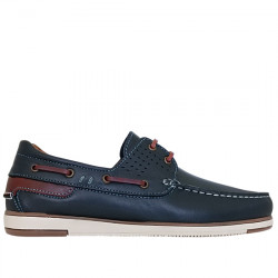 ESTEVE ZAPATO NAUTICO PIEL HOMBRE 6824 MARINO ESTE003