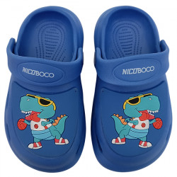 NICOBOCO GOPELE  ZUECOS EVA DINO-REX NIÑOS 42-551 ROYAL NICO014