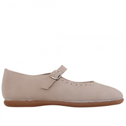 copy of CHUCHES ZAPATO MERCEDES SERRAJE NIÑAS 9030/S CRUDO CHU049