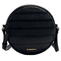 GIOSEPPO PARKLAND BOLSO REDONDO BANDOLERA DE RAFIA 75500 NEGRO GIO410
