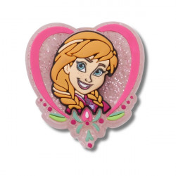CROCS CHARM "ANNA HEART" FROZEN JIBBITZ™ 10013627 ROSA CROC097
